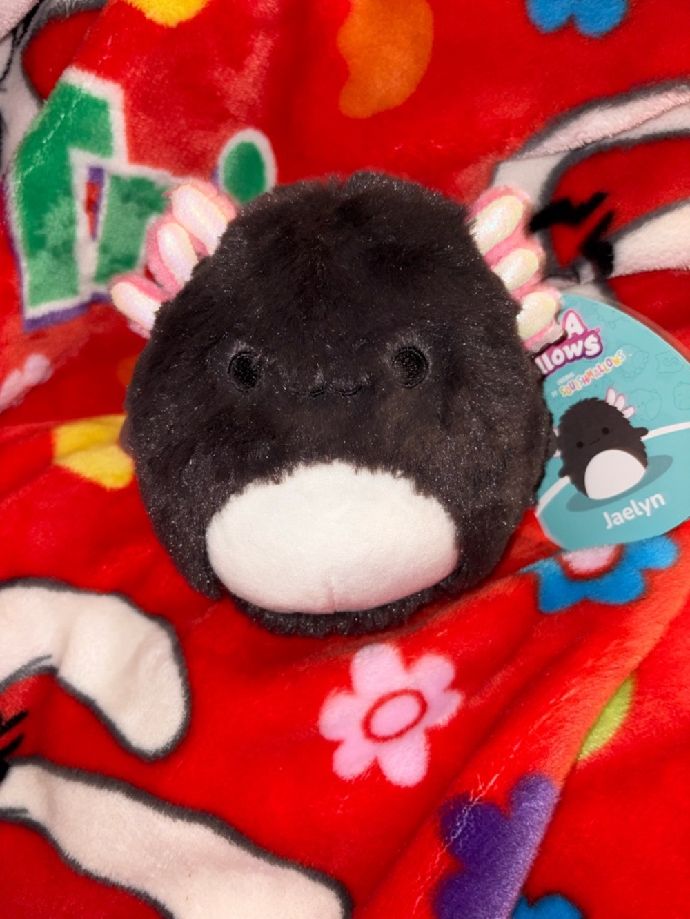 Jaelyn 5 inch axolotl fuzzamallow squishmallow plush toy NEW QUICK SHIP